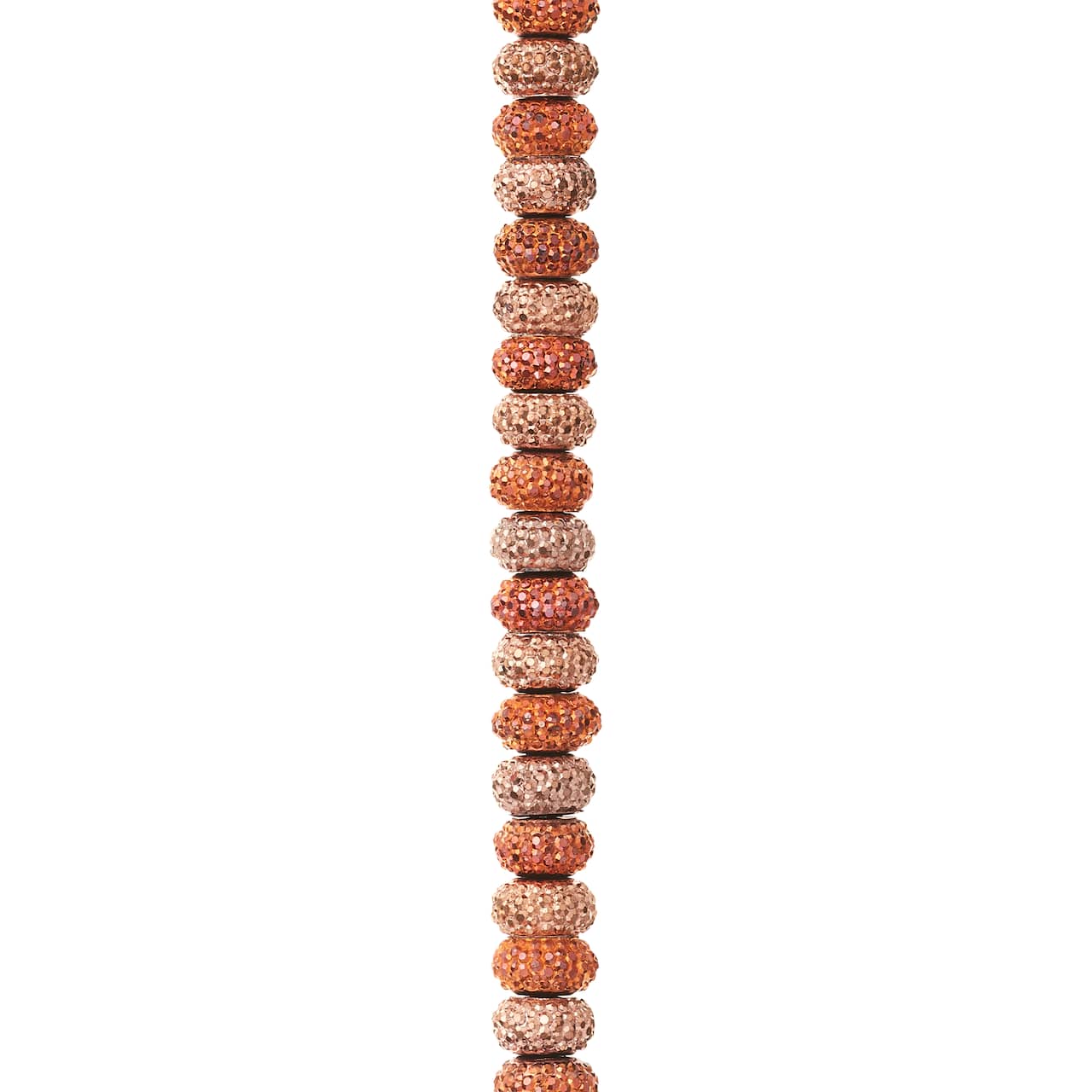 Amber Acrylic Rondel Beads, 9mm by Bead Landing&#x2122;
